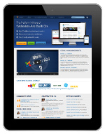 Joomla-Webinar on Tablet